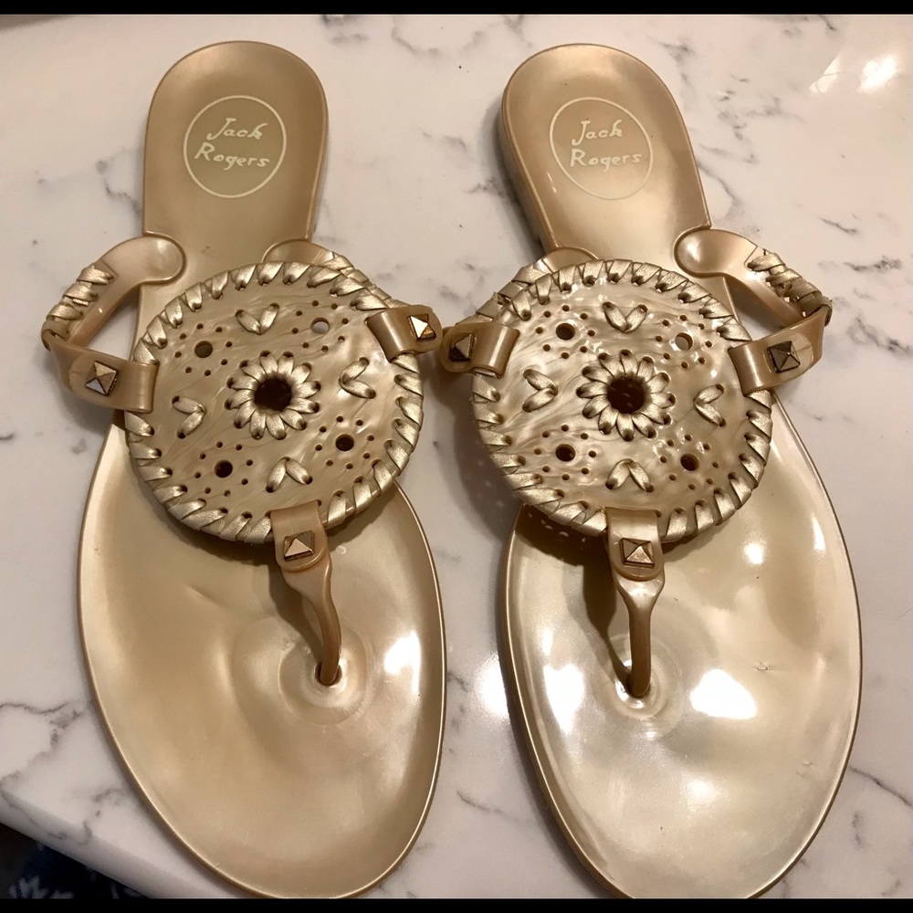 Jack Rogers Georgica Jelly Sandals Size 9